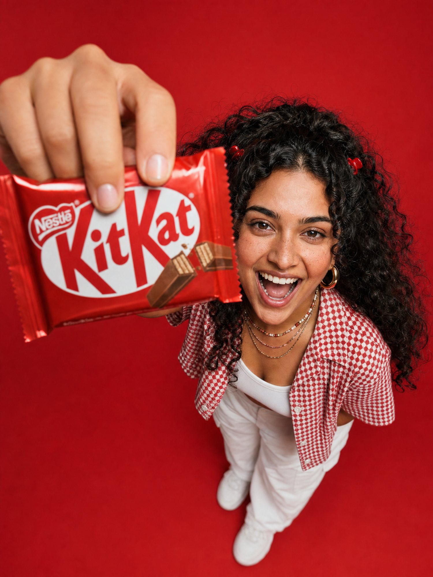 KitKat key visual, AI pre-visualisation