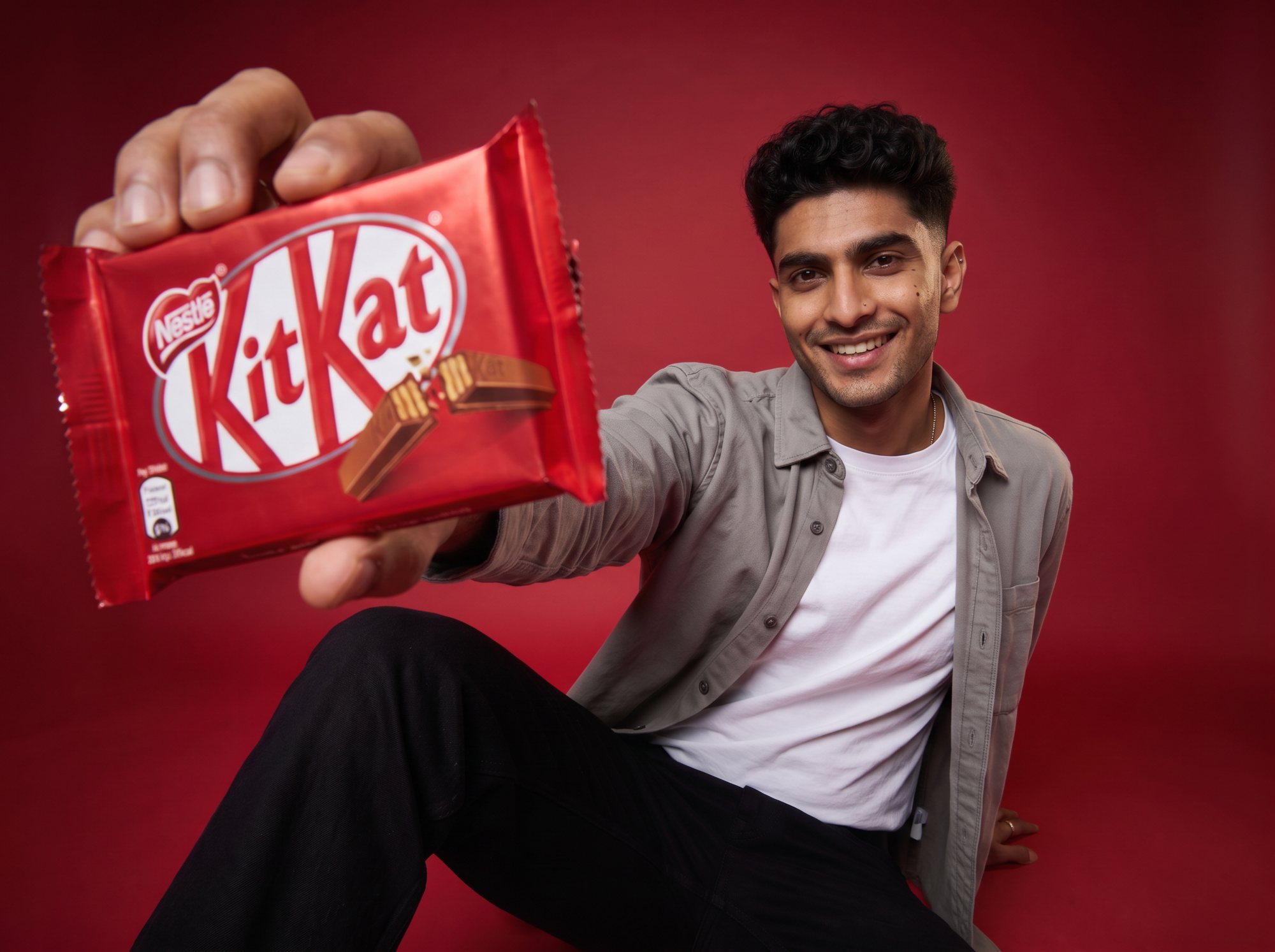 KitKat key visual, AI pre-visualisation