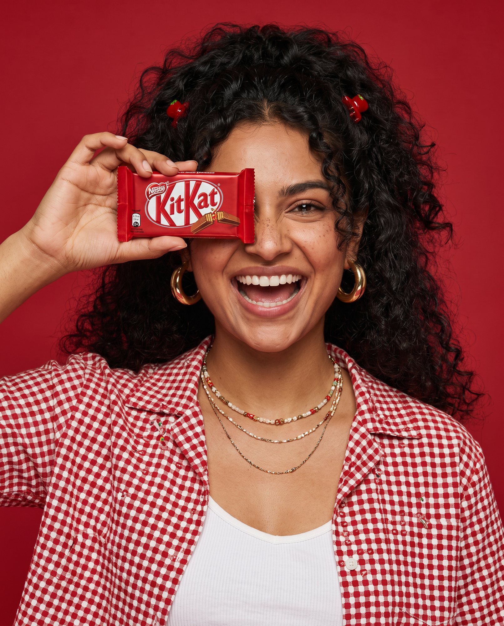 KitKat key visual, AI pre-visualisation